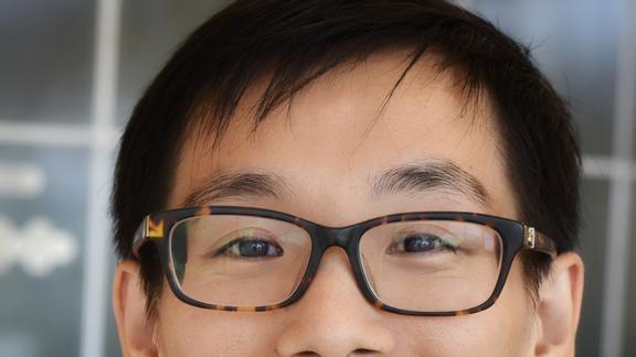 Portrait of Kun Zhang, assistant professor of civil engineering at University of Minnesota Duluth.