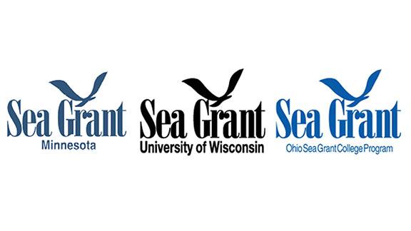 Logos for Minnesota Sea Grant, University of Wisconsin Sea Grant, and Ohio Sea Grant College Program