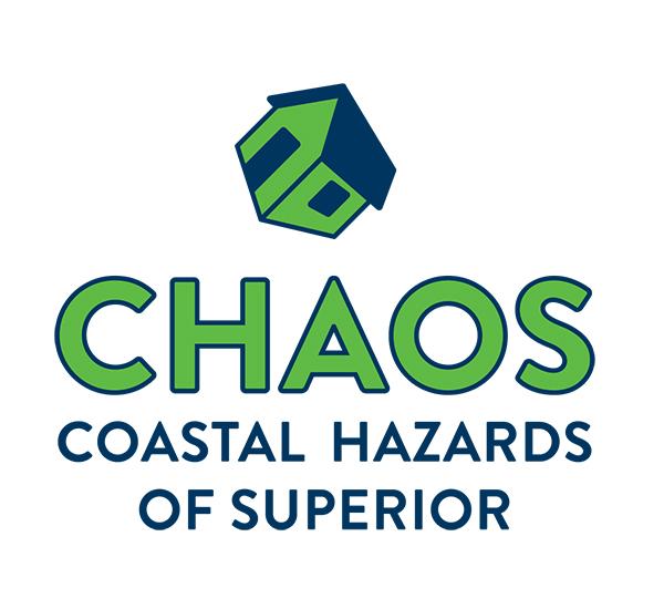 CHAOS Coastal Hazards of Superior with small cartoon house